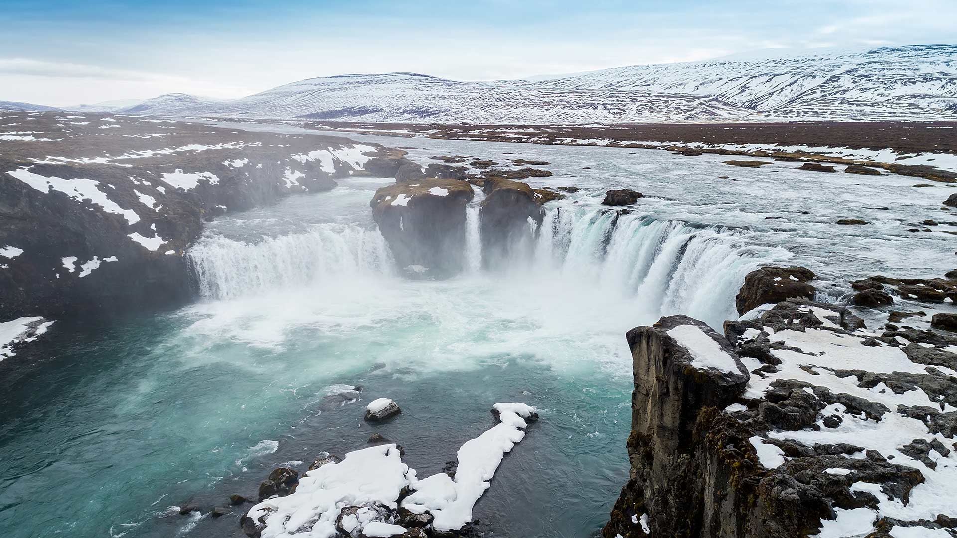 Godafoss waterfall, Iceland